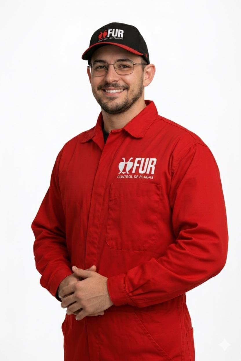 Especialista en control de plagas de FUR